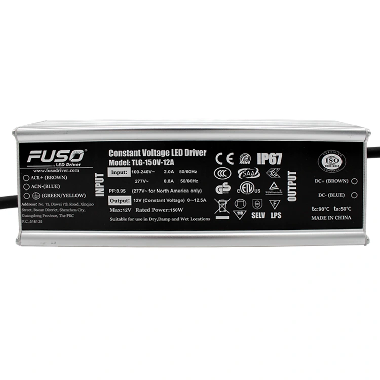 높은 PF 24V 150W 정전압 LED 드라이버를 선택하는 이유는 무엇입니까?
