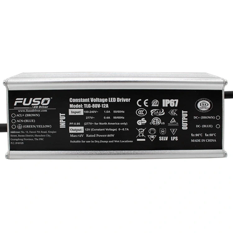 안정적인 조명 성능을 위해 높은 PF 12V 80W 정전압 LED 드라이버를 선택하는 이유는 무엇입니까?