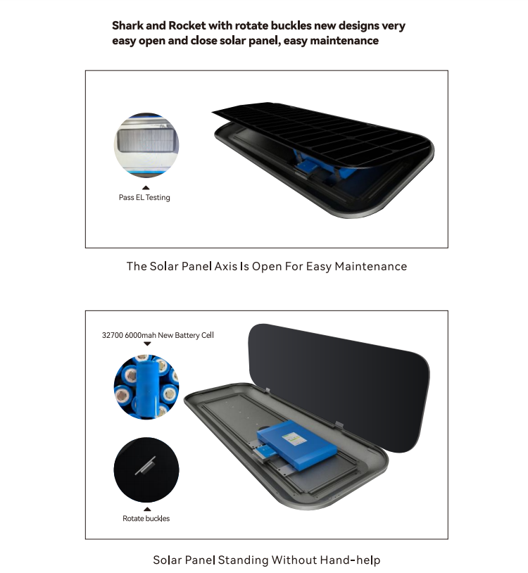 125w all in one solar street light